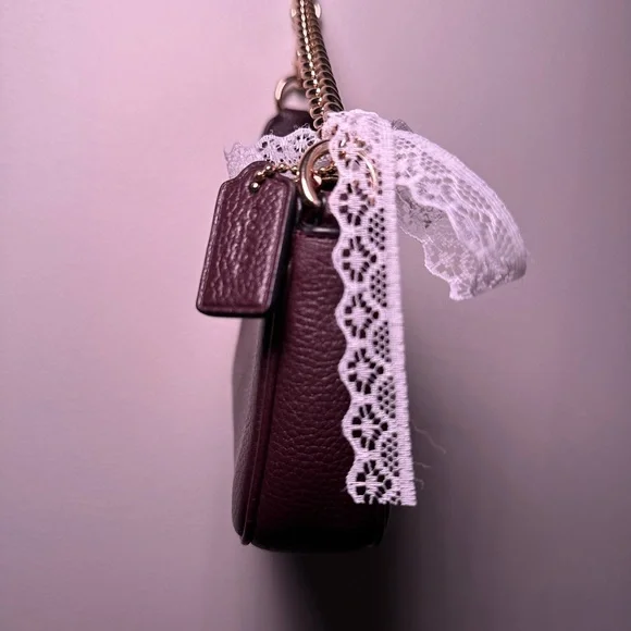 Coach burgundy Nolita Bag - Picture 3 of 6